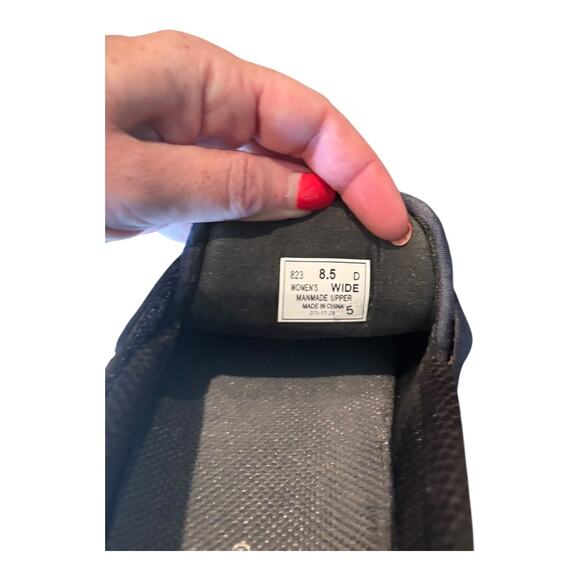 Orthofeet Quincy Blue Stretch Casual Slip-on Size 8.5W - Picture 4 of 4